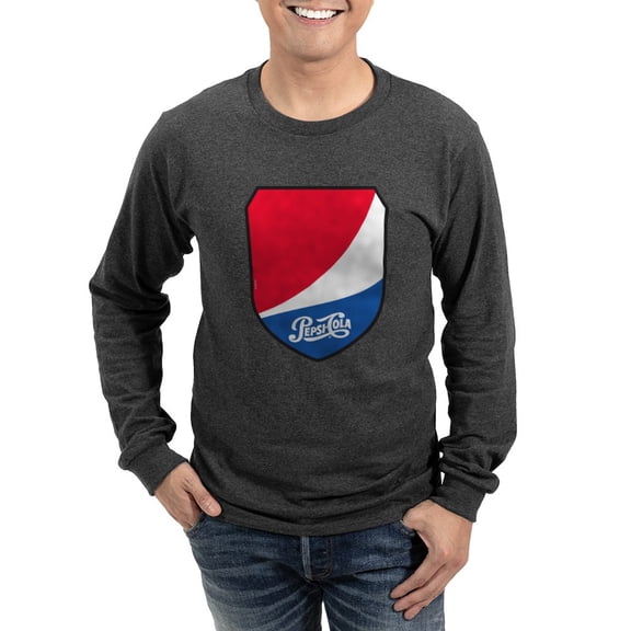 CafePress - Pepsi Varsity Badge 2 Long Sleeve Dark T Shirt - Long Sleeve Dark T-Shirt