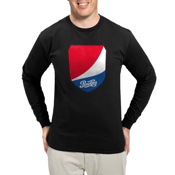 CafePress - Pepsi Varsity Badge 2 Long Sleeve Dark T Shirt - Long Sleeve Dark T-Shirt