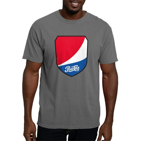 CafePress - Pepsi Varsity Badge 2 - Mens Comfort Colors Shirt