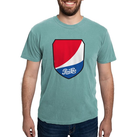 CafePress - Pepsi Varsity Badge 2 - Mens Comfort Colors Shirt