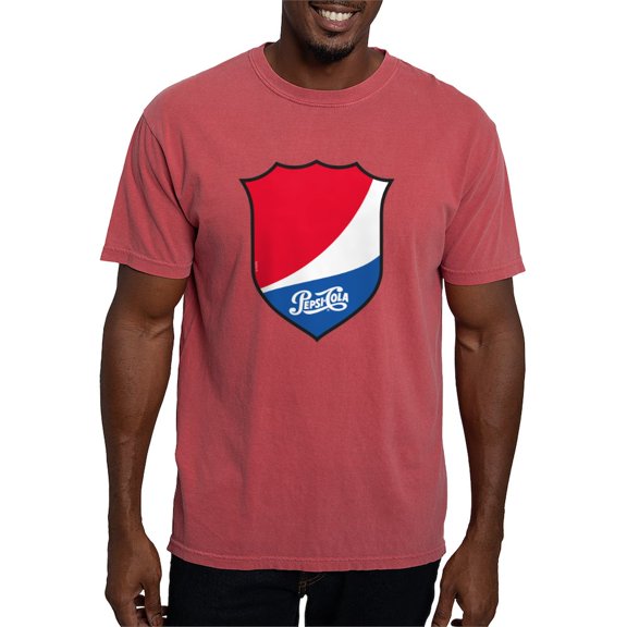 CafePress - Pepsi Varsity Badge 3 - Mens Comfort Colors Shirt