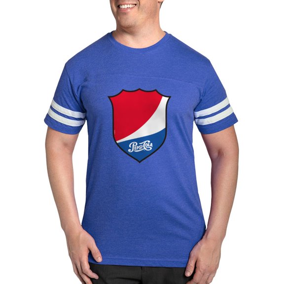 CafePress - Pepsi Varsity Badge 3 - Mens Football Shirt