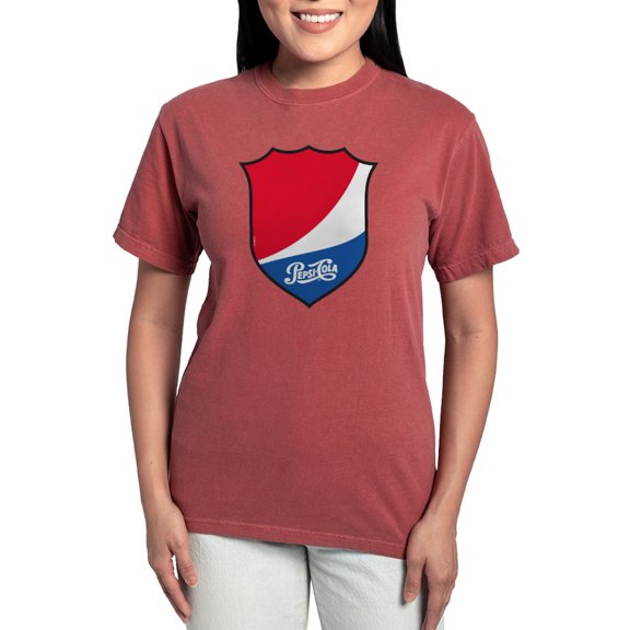 CafePress - Pepsi Varsity Badge 3 Womens Comfort Colors Shirt - Womens Comfort Colors® Shirt