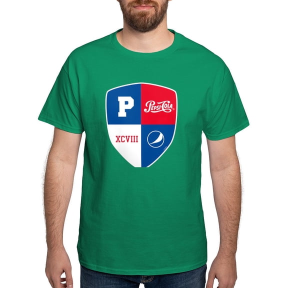 CafePress - Pepsi Varsity Badge 5 T Shirt - Men's Classic Graphic Cotton T-Shirt