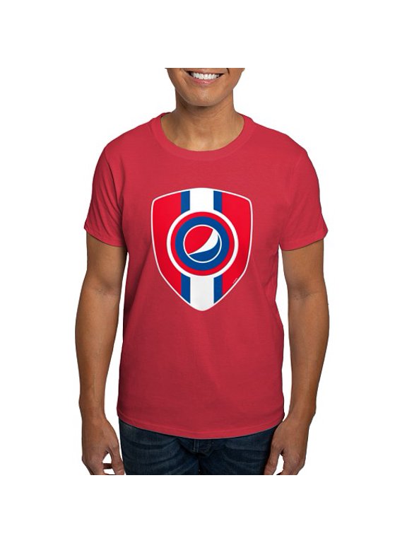 - Pepsi Varsity Badge 6 Light T Shirt - Men's Classic Cotton T-Shirts