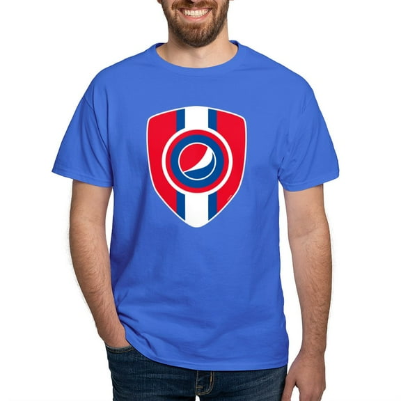 CafePress - Pepsi Varsity Badge 6 Light T Shirt - Men's Classic Graphic Cotton T-Shirt