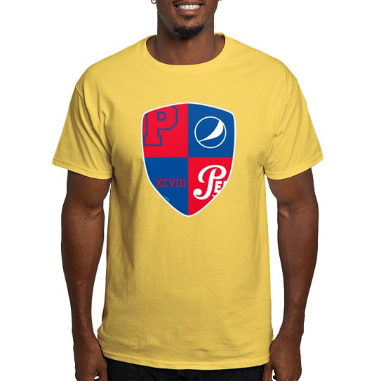 CafePress - Pepsi Varsity Badge 7 Light T Shirt - Men's Classic Cotton T-Shirts