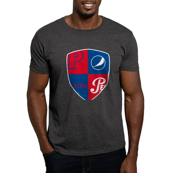 CafePress - Pepsi Varsity Badge 7 Light T Shirt - Men's Classic Graphic Cotton T-Shirt
