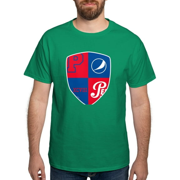CafePress - Pepsi Varsity Badge 7 Light T Shirt - Men's Classic Graphic Cotton T-Shirt