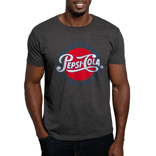 CafePress - Pepsi Varsity Cola Round Light T Shirt - Men's Classic Cotton T-Shirts