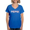 thumbnail image 1 of CafePress - Pepsi Varsity Logo Women's V Neck Dark T Shirt - Women's V-Neck Dark T-Shirt, 1 of 4