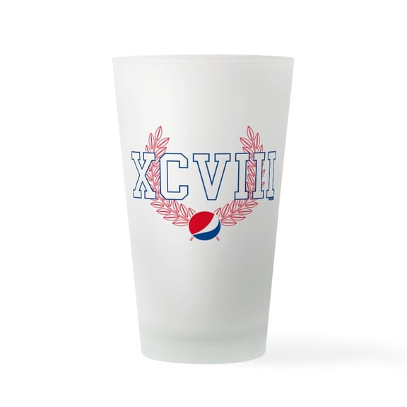 CafePress - Pepsi Varsity Numerals - Pint Glass, Drinking Glass, 16 oz. CafePress