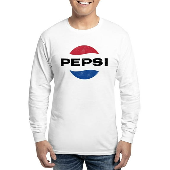 CafePress - Pepsi Vintage Logo Long Sleeve Dark T Shirt - Unisex Cotton Long Sleeve T-Shirt