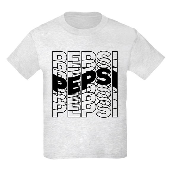 CafePress - Pepsi Warped Kids T Shirt - Light Classic Kids Graphic, Short Sleeve T-Shirt, Sizes XS-XL