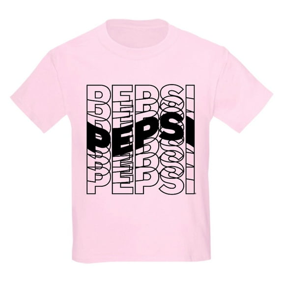 CafePress - Pepsi Warped Kids T Shirt - Light Classic Kids Graphic, Short Sleeve T-Shirt, Sizes XS-XL