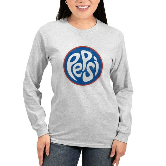 CafePress - Pepsi Women's Long Sleeve T Shirt - Women's Long Sleeve Graphic Casual T-Shirt