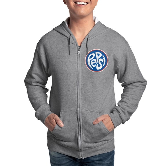 CafePress - Pepsi Zip Hoodie - Zip Hoodie, Classic Hooded Sweatshirt with Metal Zipper