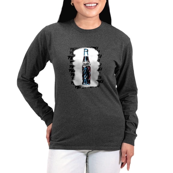CafePress - Pepsibottle Women's Long Sleeve Dark T Shirt - Women's Long Sleeve Graphic Tee Casual Fit