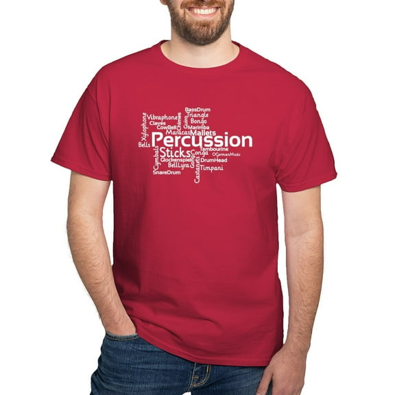 CafePress - Percussion T Shirt - Men's Classic Graphic Cotton T-Shirt
