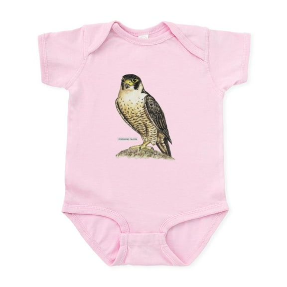 CafePress - Peregrine Falcon Bird Infant Bodysuit - Baby Light Bodysuit, Size Newborn - 24 Months