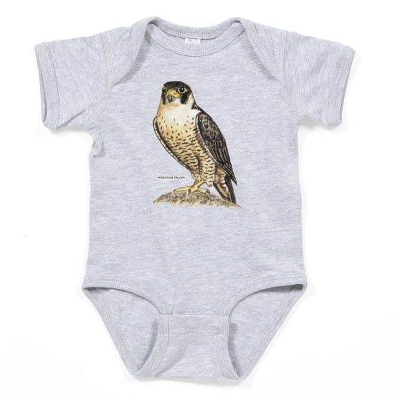 CafePress - Peregrine Falcon Bird Infant Bodysuit - Cute Infant Bodysuit Baby Romper - Size Newborn - 24 Months