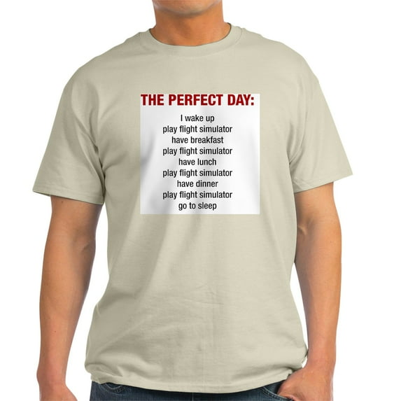 CafePress - Perfect Day Light T Shirt - Men's Classic Graphic T-Shirt
