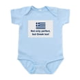 thumbnail image 1 of CafePress - Perfect Greek Infant Bodysuit - Baby Light Bodysuit, Size Newborn - 24 Months, 1 of 4