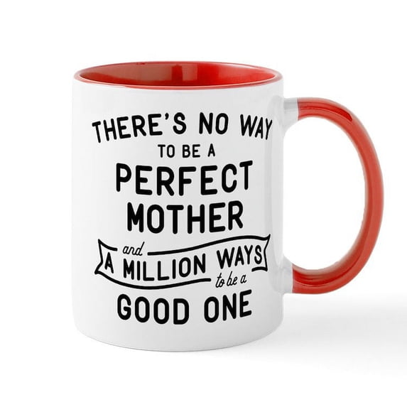 CafePress - Perfect Mother Mug - 11 oz Ceramic Mug - Novelty Coffee Tea Cup