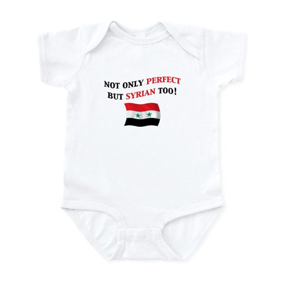 CafePress - Perfect Syrian Infant Bodysuit - Baby Light Bodysuit, Size Newborn - 24 Months