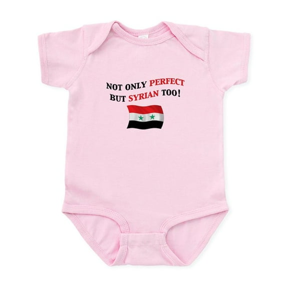 CafePress - Perfect Syrian Infant Bodysuit - Baby Light Bodysuit, Size Newborn - 24 Months