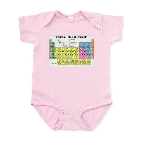 CafePress - Periodic Table Of Elements Infant Bodysuit - Baby Light Bodysuit, Size Newborn - 24 Months