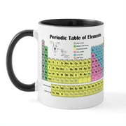 كوب CafePress - جدول العناصر الدوري - كوب سيراميك سعة 11 أونصة - كوب شاي قهوة جديد