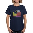 thumbnail image 1 of CafePress - Periodic Table Of Wine Women's Dark T Shirt - Women's Traditional Fit Dark T-Shirt, 1 of 4