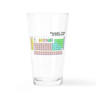 Periodic Table of Beer Can Glasses