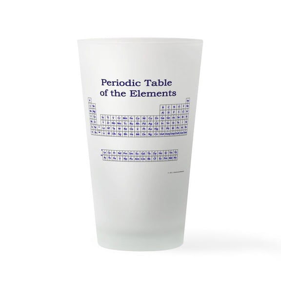 CafePress - Periodic Table - Pint Glass, Drinking Glass, 16 oz. CafePress