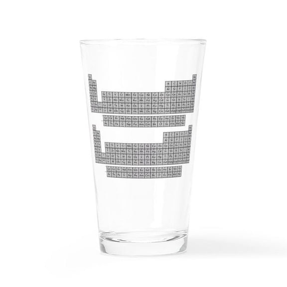 CafePress - Periodic Table - Pint Glass, Drinking Glass, 16 oz. CafePress