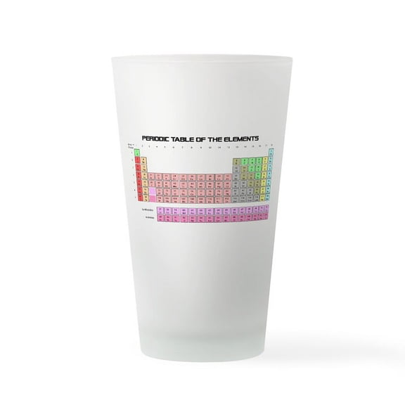 CafePress - Periodic Table Pint Glass - Pint Glass, Drinking Glass, 16 oz. CafePress