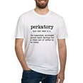 thumbnail image 1 of CafePress - Perkatory T Shirt - Fitted T-Shirt, Vintage Fit Soft Cotton Tee, 1 of 4