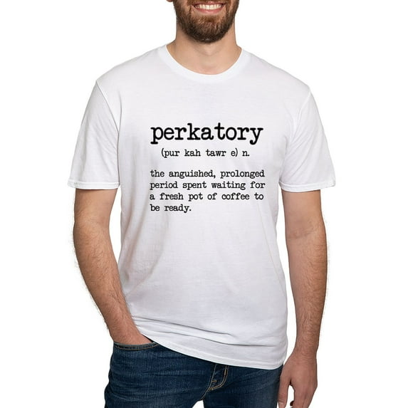CafePress - Perkatory T Shirt - Fitted T-Shirt, Vintage Fit Soft Cotton Tee