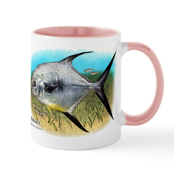 CafePress - Permit Mug - 11 oz Ceramic Mug - Novelty Coffee Tea Cup