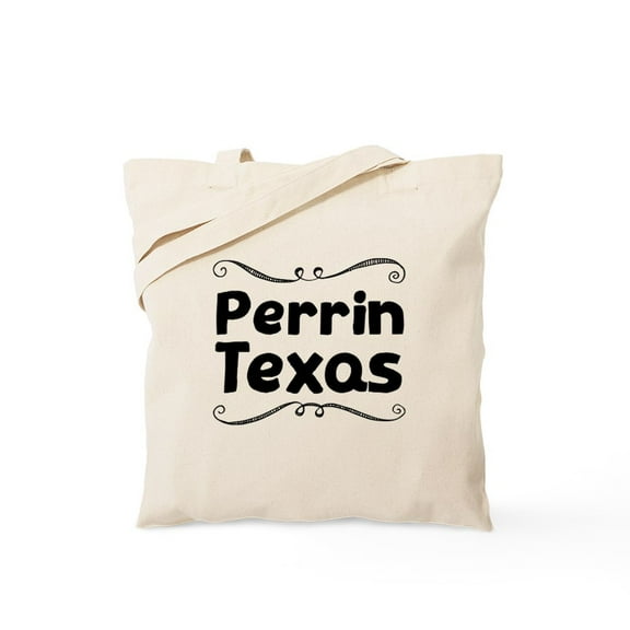 CafePress - Perrin Texas - Unisex Canvas Tote Bag, Beige, 1-Piece