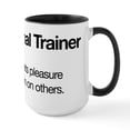 thumbnail image 1 of CafePress - Personal Trainer Definiti - 15 oz Ceramic Large White Novelty Mug, 1 of 4