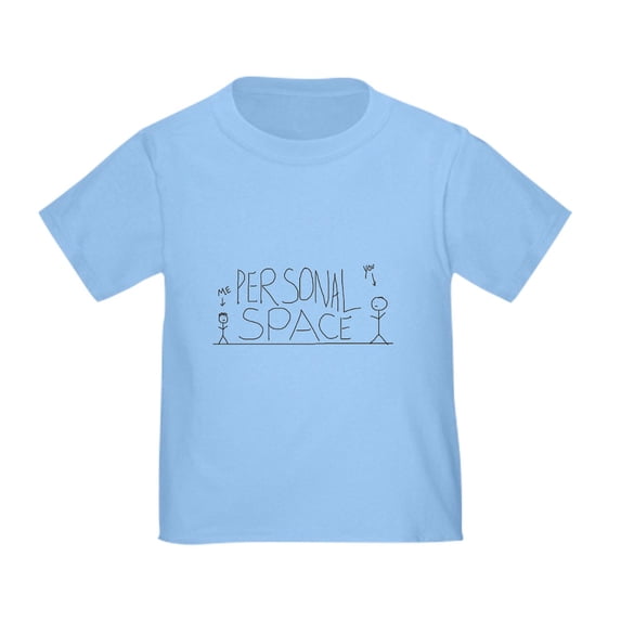 CafePress - Personalspace T Shirt - Cute Toddler T-Shirt, 100% Cotton