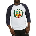 thumbnail image 1 of CafePress - Peru Coat Of Arms Baseball Jersey - Cotton Baseball Jersey, 3/4 Raglan Sleeve Shirt, 1 of 4