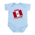 thumbnail image 1 of CafePress - Peru Soccer Team Infant Bodysuit - Baby Light Bodysuit, Size Newborn - 24 Months, 1 of 4