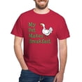 thumbnail image 1 of CafePress - Pet Makes Breakfast T Shirt - Men's Classic Graphic Cotton T-Shirt, 1 of 4