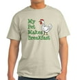 thumbnail image 1 of CafePress - Pet Makes Breakfast T Shirt - Men's Classic Graphic T-Shirt, 1 of 4