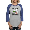 thumbnail image 1 of CafePress - Pet Sitter Extraordinaire Long Sleeve T Shirt - Womens Baseball Tee, 1 of 4