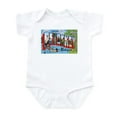 thumbnail image 1 of CafePress - Petoskey Michigan Greetings Infant Bodysuit - Baby Light Bodysuit, Size Newborn - 24 Months, 1 of 4