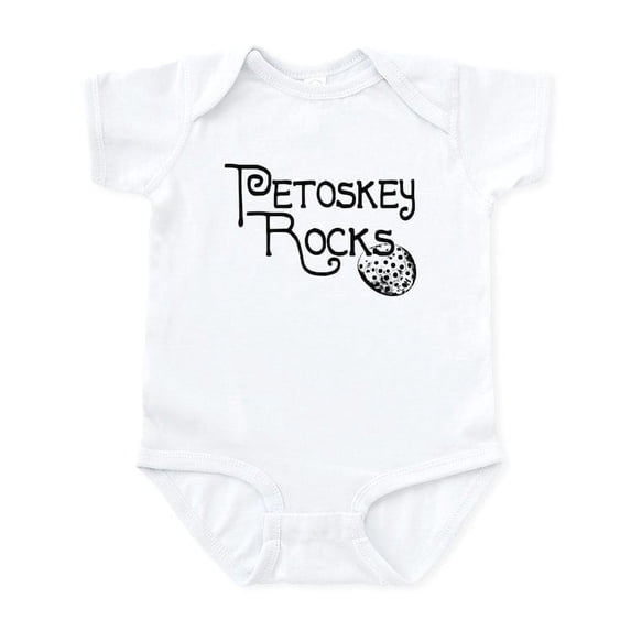 CafePress - Petoskey Rocks Infant Bodysuit - Baby Light Bodysuit, Size Newborn - 24 Months